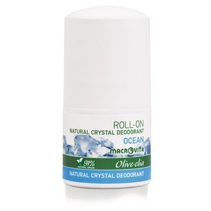 MACROVITA Olive.elia naturalny dezodorant roll-on z kryształem Ocean 50ml